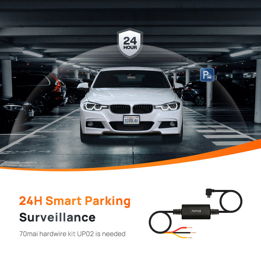 70mai Dash Cam 1S 1080P with 130° FOV & Voice Control - Image 6