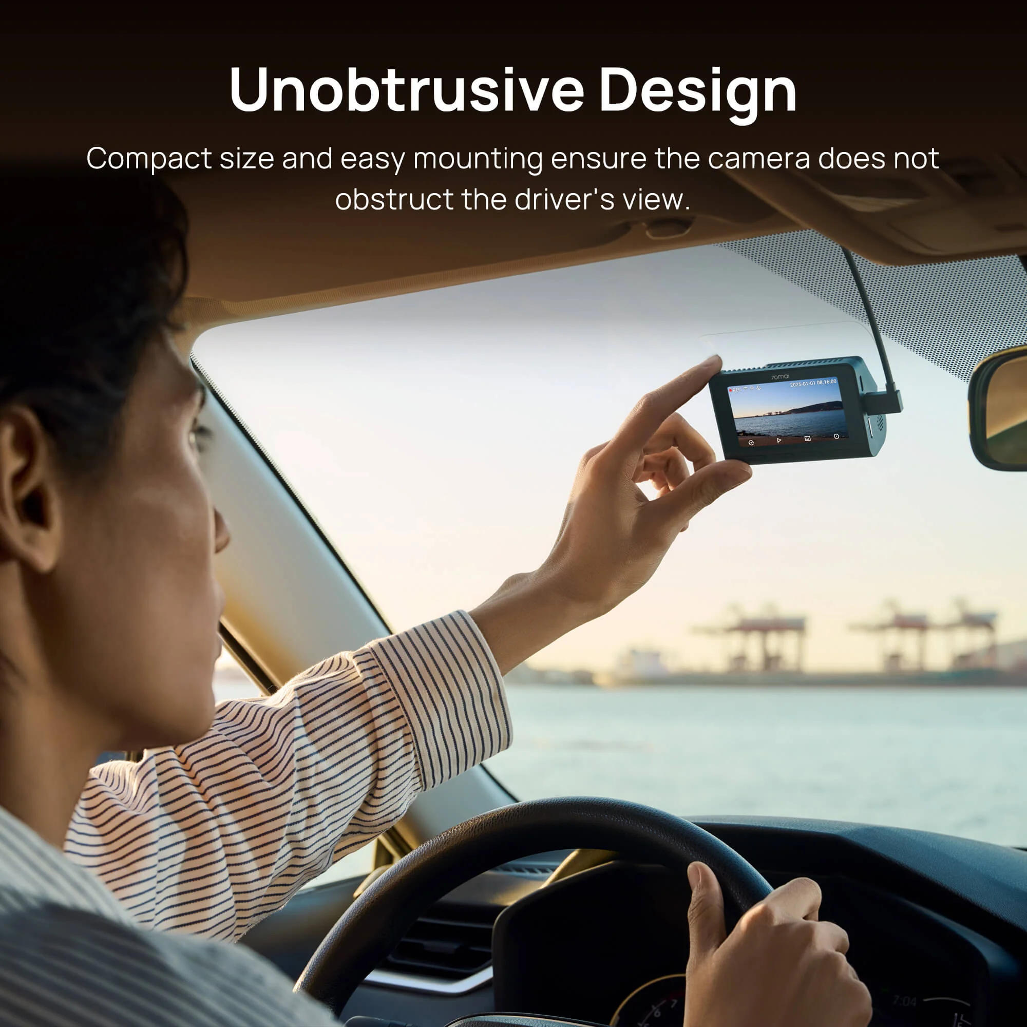 70mai Dash Cam 4K A810S with Sony STARVIS 2 IMX678, License Plate Enhancement, Buffered Emergency Record, Supercapacitor & 4G LTE - Image 11