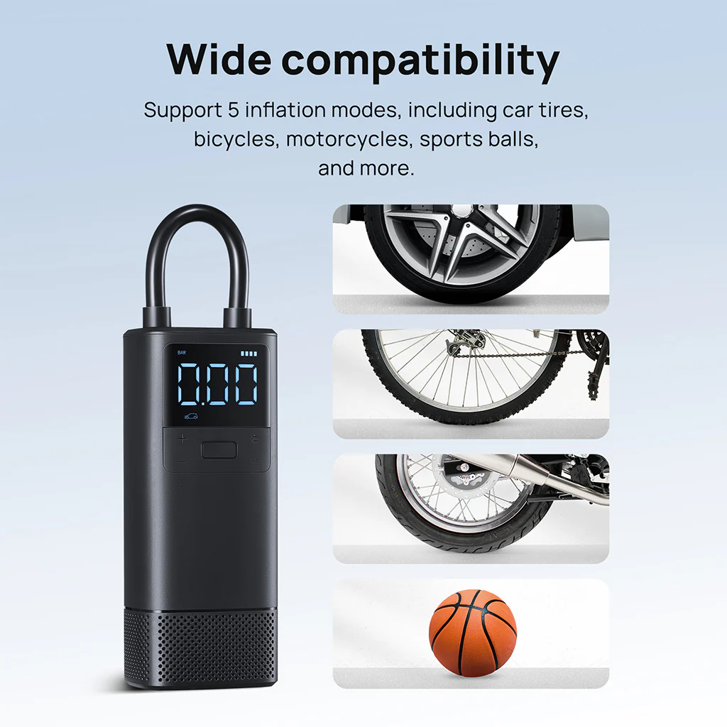 70mai Air Compressor TP05 Wireless Portable Tire Inflator 150PSI Fast Inflation - Image 8