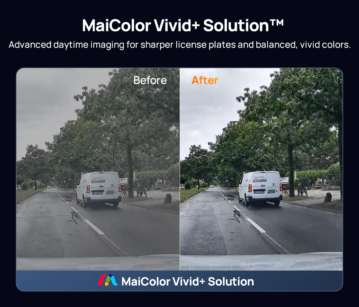 70mai Dash Cam 4K M800 with Built-In eMMC, Dual Sony STARVIS 2, HDR Recording, 4G LTE & Compact Design - Image 9