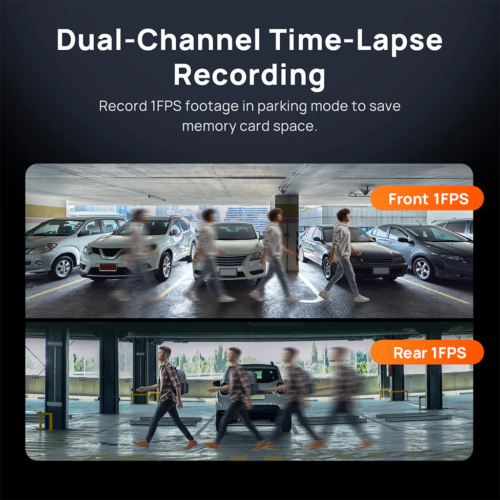 70mai Dash Cam 4K Omni 360° Full View with Dual Sony STARVIS 2, AI 2.0 & 4G LTE Supported - Image 12