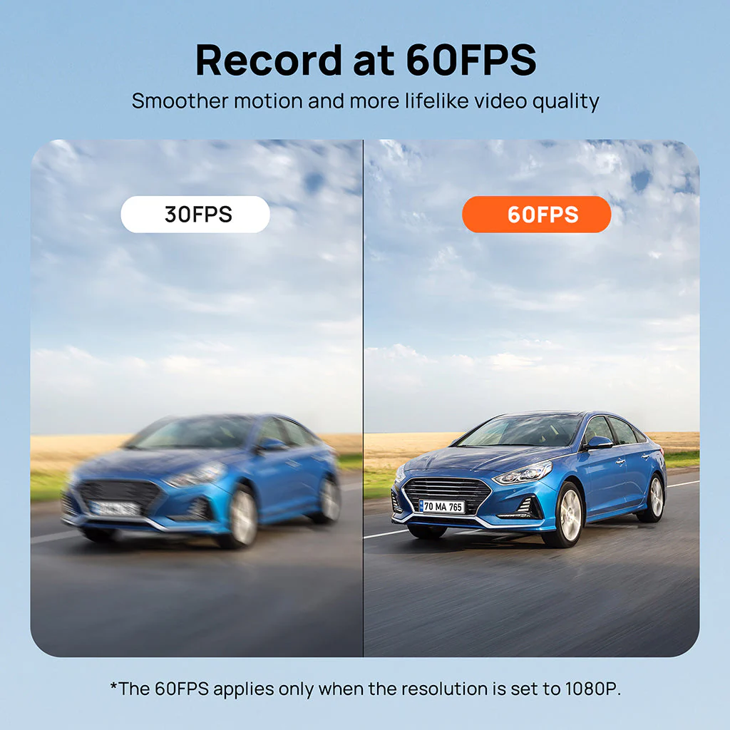 70mai Dash Cam Omni 360° Full View with Built-In eMMC, AI Detection & 4G LTE Supported - Image 11