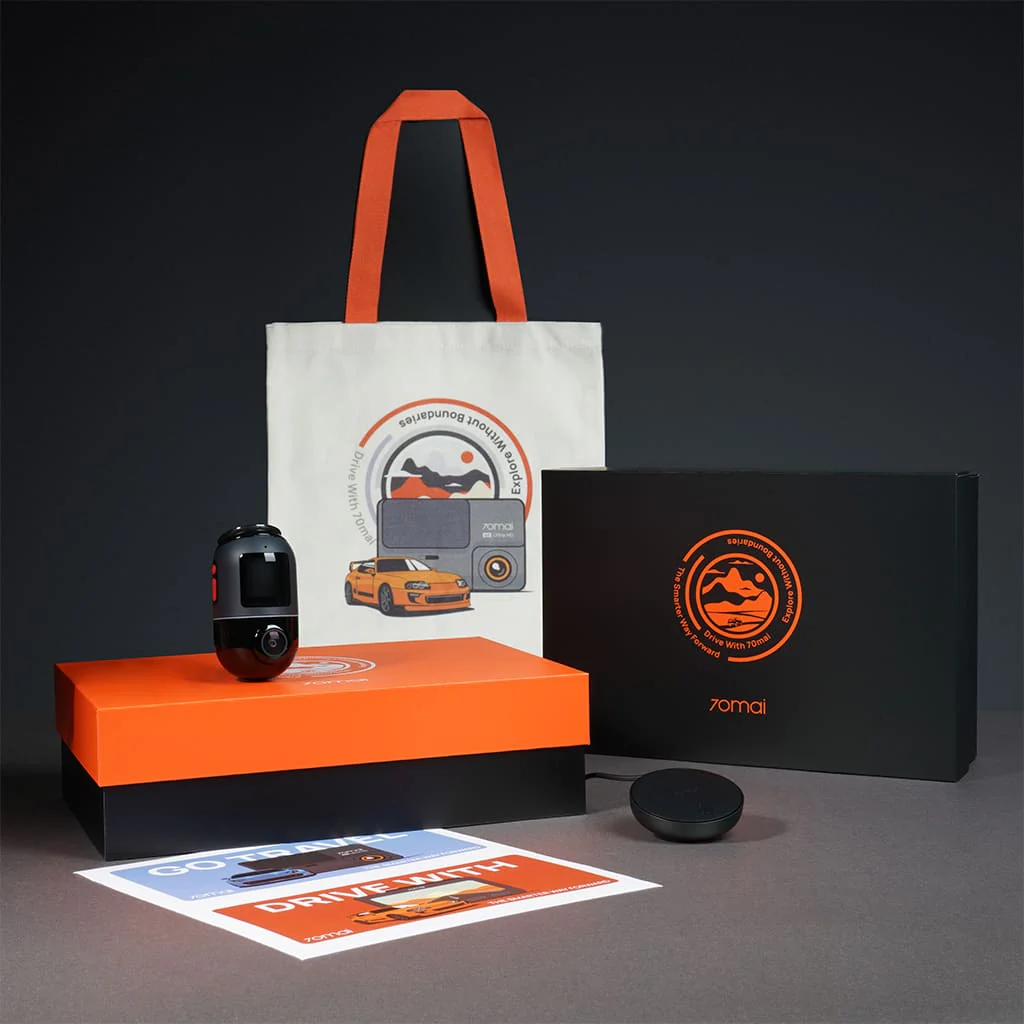 70mai Dash Cam Omni 360° Full View with Built-In eMMC, AI Detection & 4G LTE Supported - Image 24